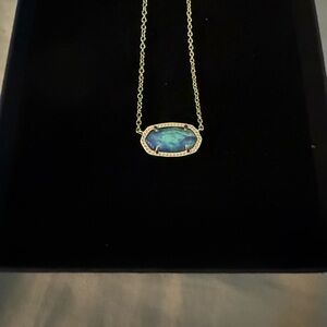 Kendra Scott BRAND NEW Blue and Gold Necklace